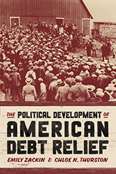 The Political Development of American Debt Relief (2024) cover
