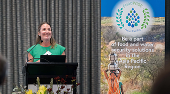 Sera Young giving a lecture about WISE scales in Sydney